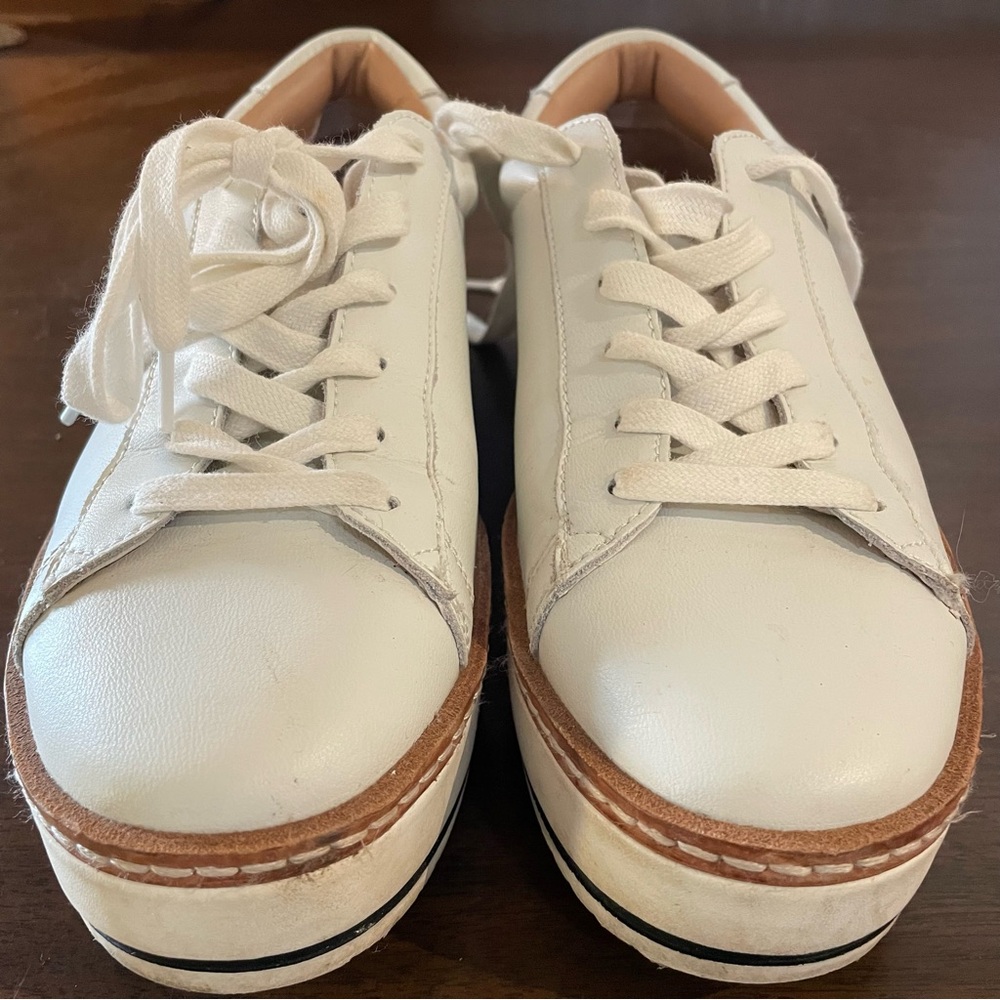 Chelsea & Violet White Sneakers size 9.5